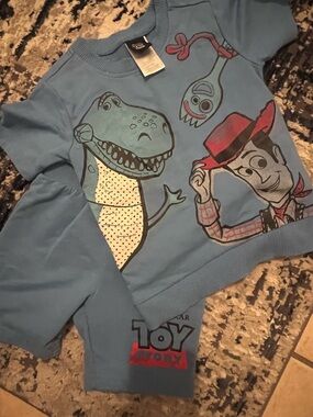 Toy Story Blue Kids Sweatshirt with Woody & Rex